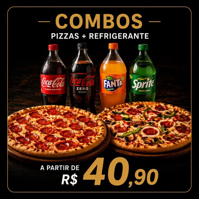 Combos na Peg Prático Pizzas