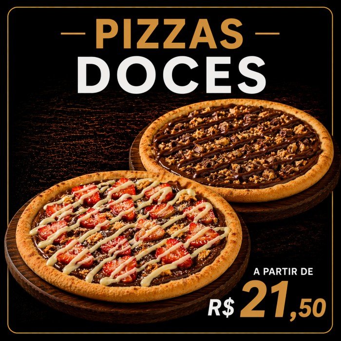 Doces na Peg Prático Pizzas