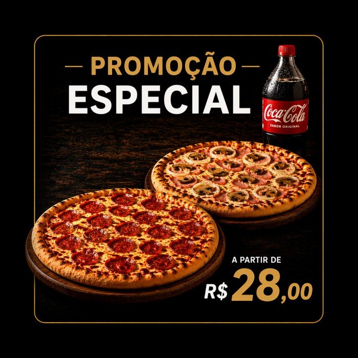 Promocionais na Peg Prático Pizzas