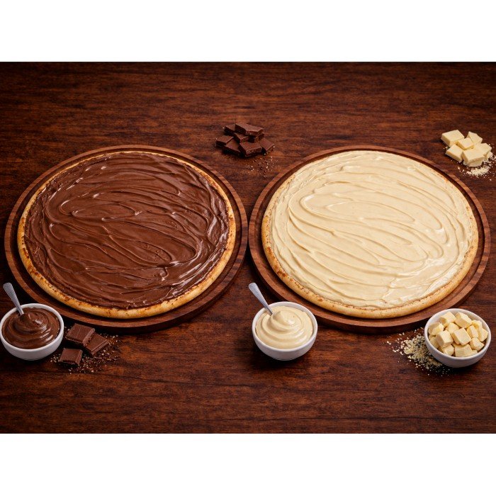 Chocolate na Peg Prático Pizzas