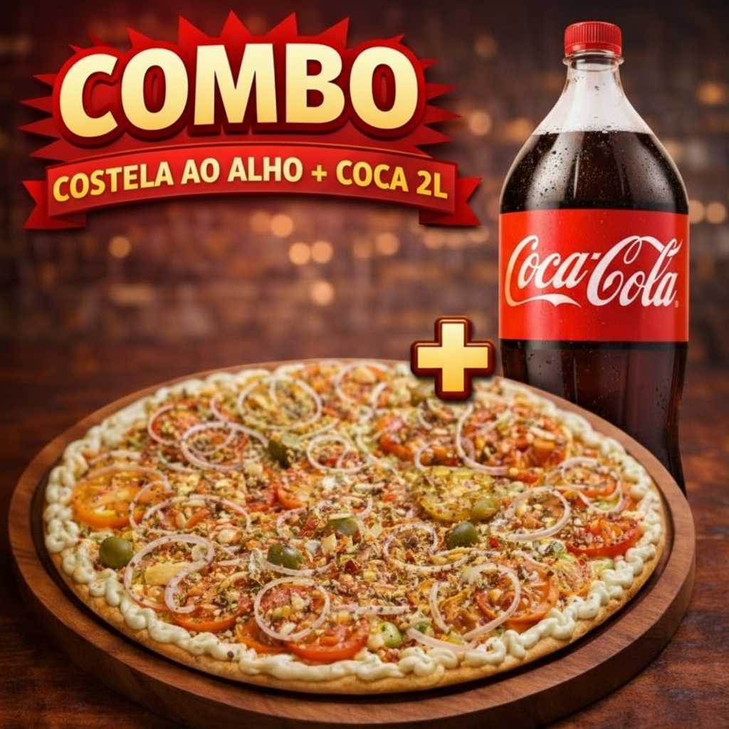 Combo Casal Nobre 3 na Peg Prático Pizzas