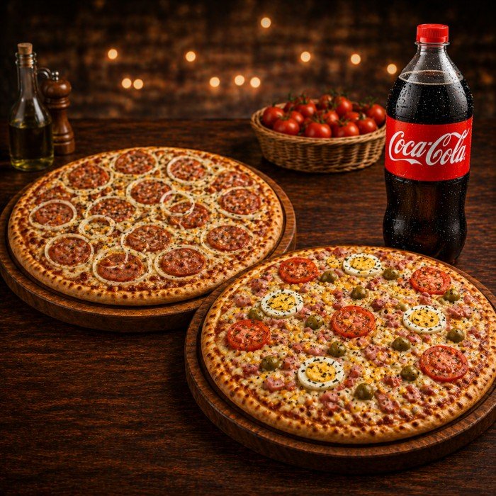 Combo Família Nobre 3 da Peg Prático Pizzas